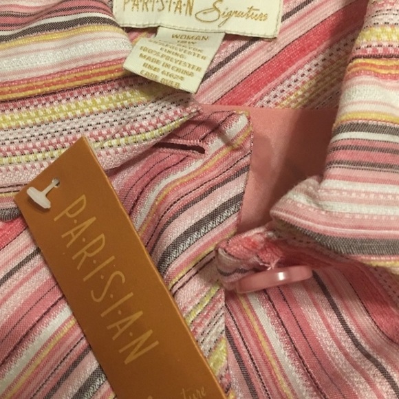 NWT P.A.R.I.S.I.A.N Signature Chevron Coat - Picture 4 of 5